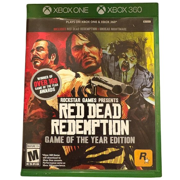 Red Dead Redemption Game Of The Year Edition Xbox One & 360 - Picture 1 of 3
